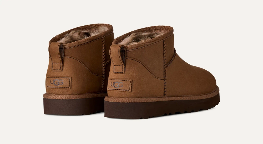 UGG Угги Classic Ultra Mini, темно-каштановый