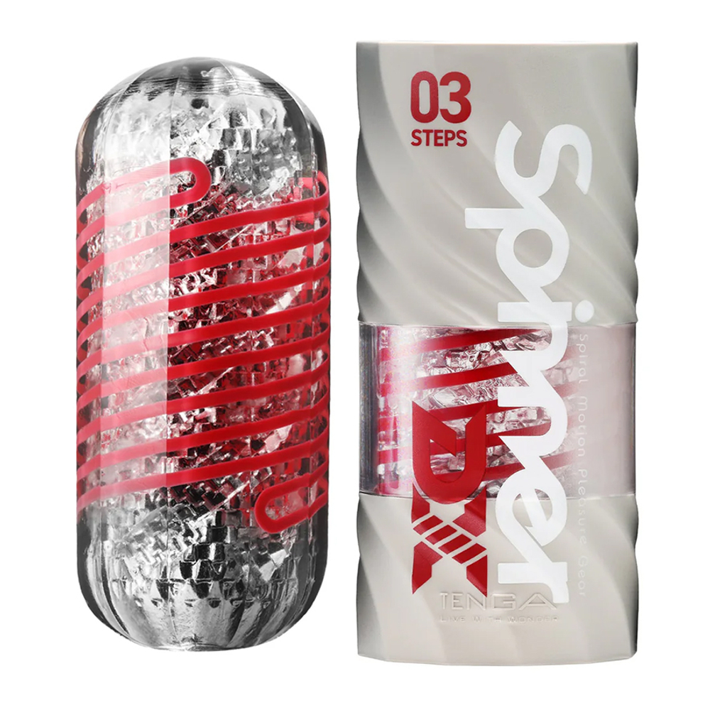 Мастурбатор 13см Tenga Spinner DX 03 Steps Masturbator SPD-003