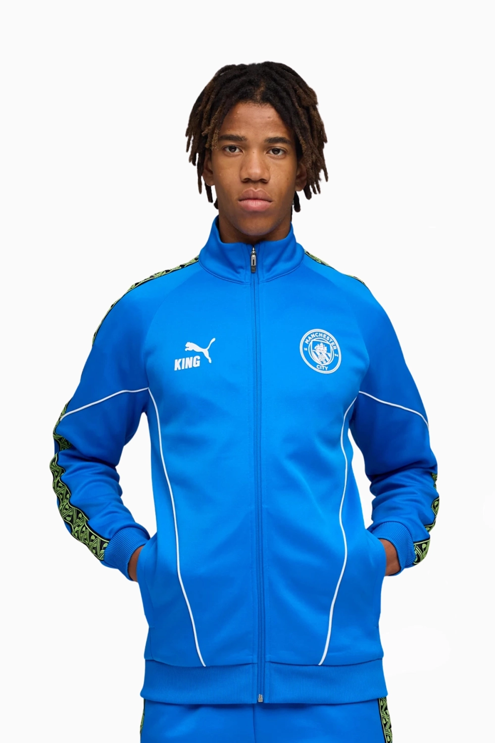 Кофта Puma Manchester City 25/26 KING Anthem - синий