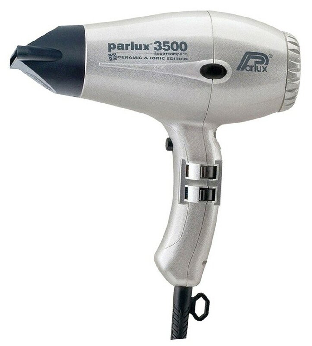 Фен Parlux 3500 SuperCompact Серебро