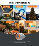 Уличная WiFi (Matter) Розетка S61STPF-PM-O(EU)