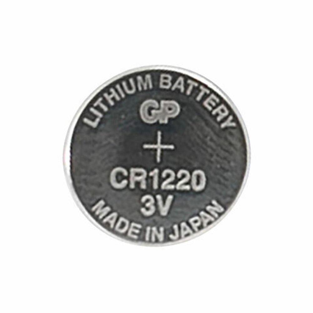 Батарейка литиевая GP Lithium CR1220 "таблетка, дисковая, кнопочная" 1 шт., блистер (отрывной блок), CR1220RA-7C5