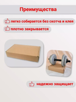 Почтовая коробка Тип Е (270х165х50 мм)