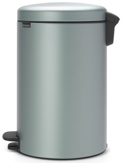 Ведро Brabantia NewIcon 20л мятный металлик сбоку