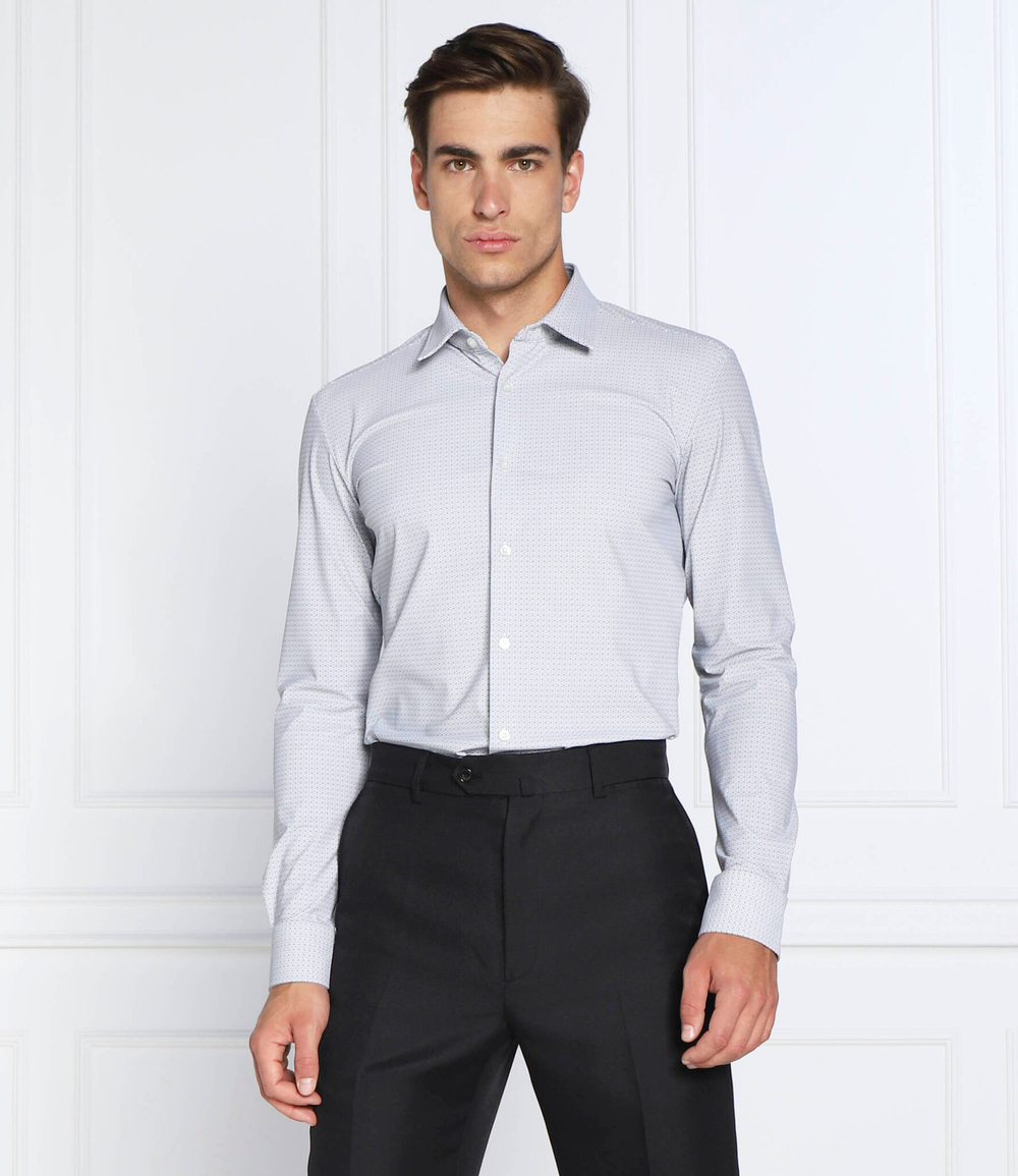 рубашка roan_f 10243308 01 BOSS BLACK - белый(50477881)