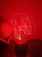 Светильник "СИД-Истребитель - TIE Fighter" (Звездные войны / Star Wars)