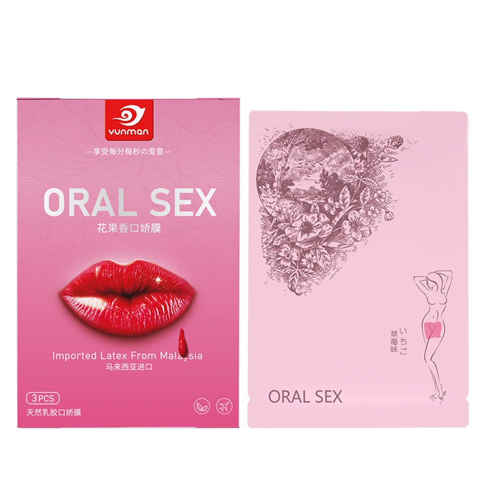 Yunman Oral Sex Латексная салфетка для орального удовольствия
