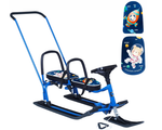 Снегокат Барс 505 Twins Baby Push Галактика