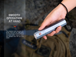 Фонарь Fenix E-CP с функцией повербанка голубой
