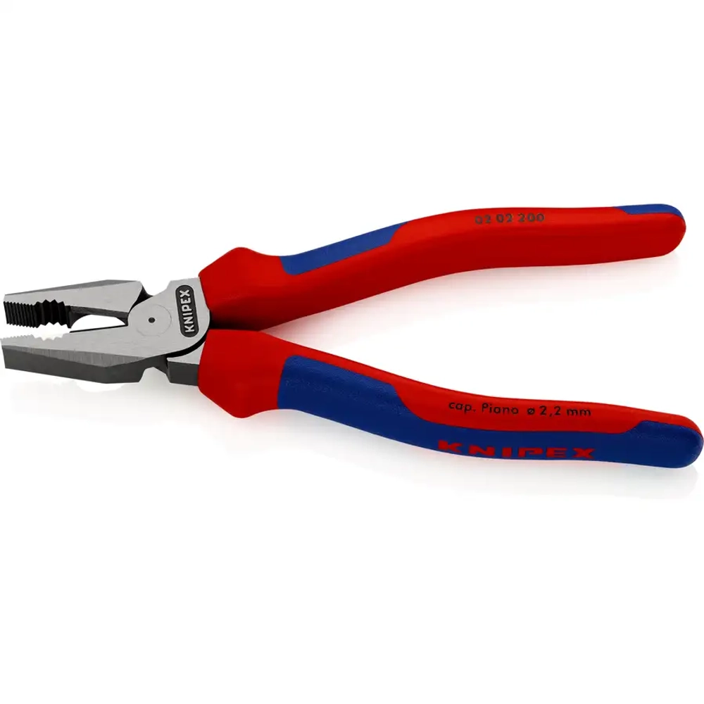 Плоскогубцы комбинированные особой мощности черненые 200 мм Knipex 02 02 200 SB