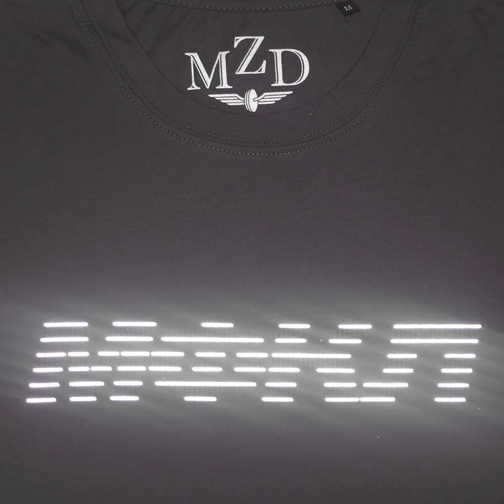 Футболка «МФКЛ railroad reflective» (серая)