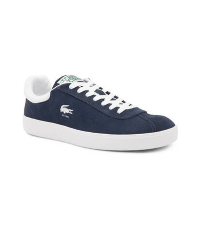 Кожаные кроссовки court Lacoste - темно-синий(746SMA0065)