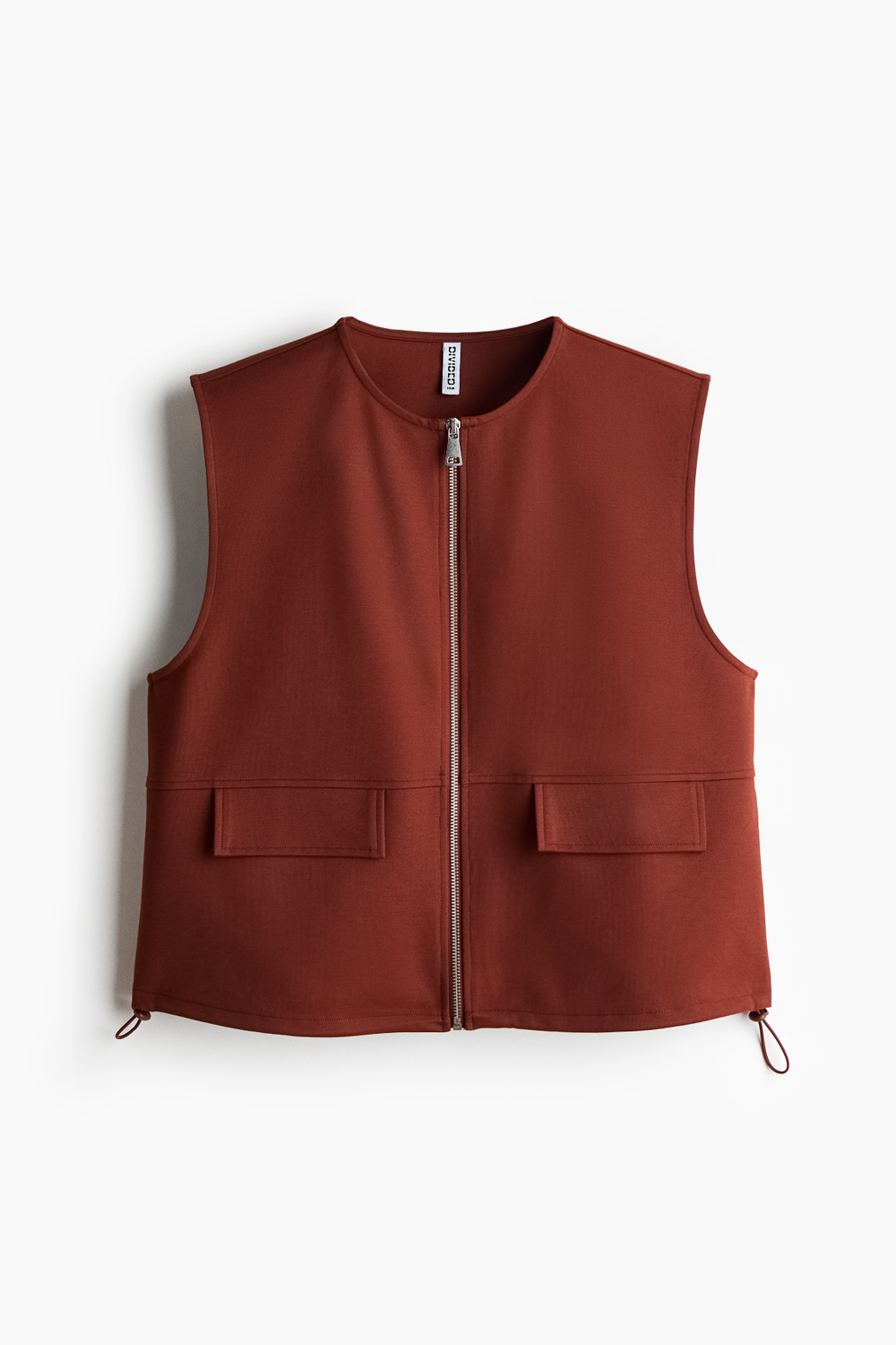 Топ из джерси со стяжкой - H&M