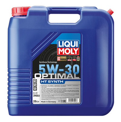 Моторное масло Liqui Moly Optimal HT Synth 5W-30 20 л HC-синтетическое