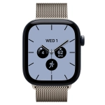 Умные часы Apple Watch Series 12 GPS + Cellular, 42mm, Night Blue Ceramic Case with Natural Milanese Loop