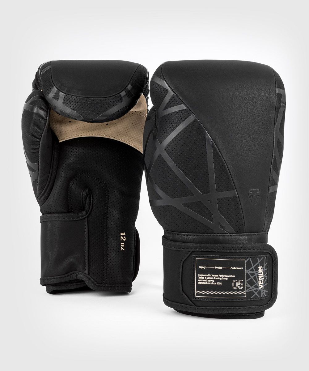 Перчатки боксерские Venum Tecmo 2.0 Black