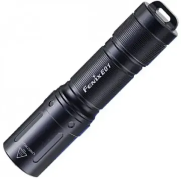 Фонарь FENIX Мод. E01 V2.0 черный (100лм-35м)
