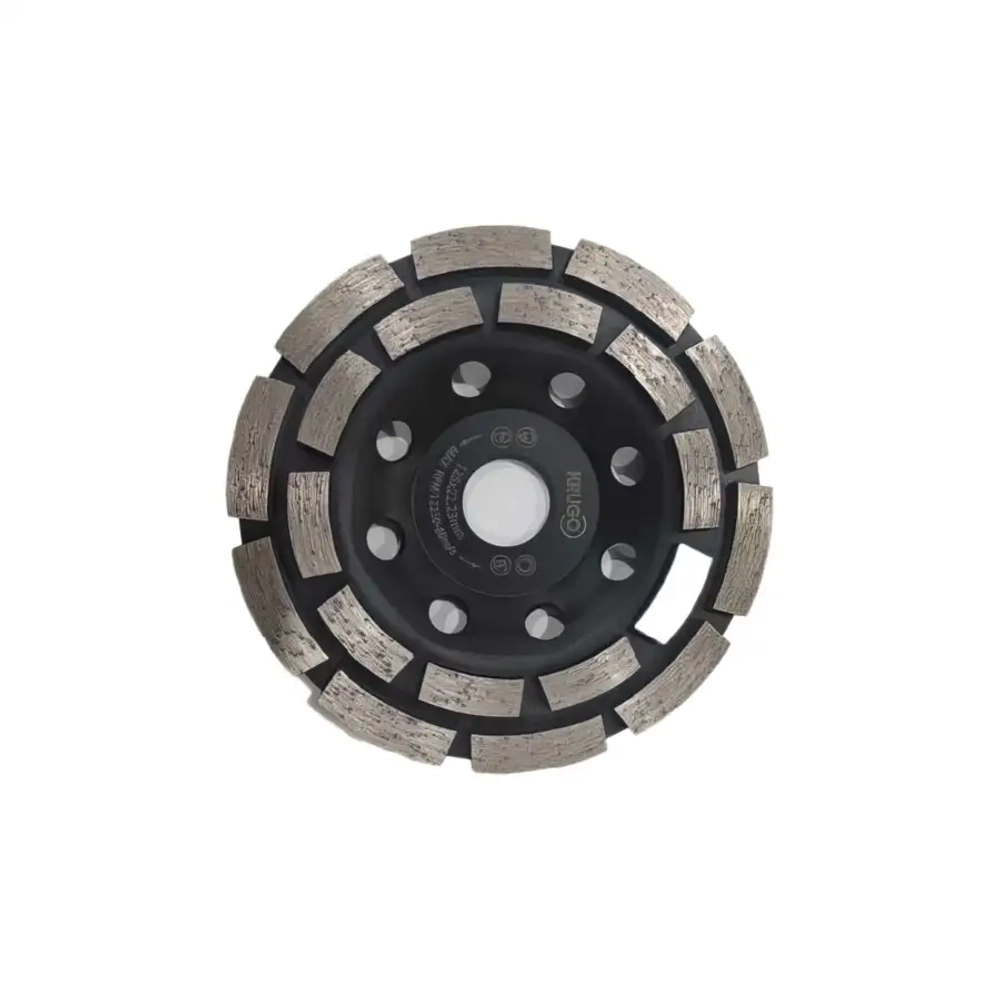 Чашка алмазная духрядная 125х22,23 мм KRUGO CWD05A