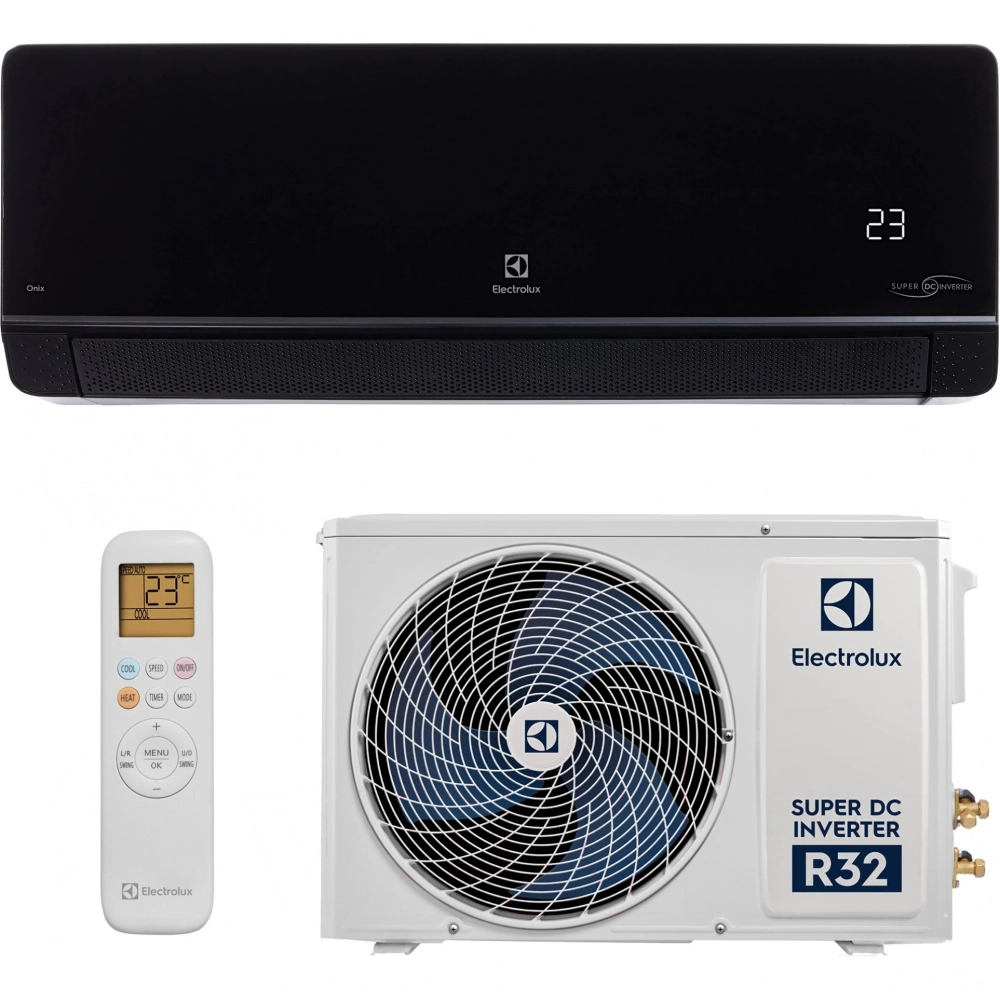 Сплит-система инверторного типа Electrolux Onix Super DC EACS/I-18HIX-BLACK/N8 комплект