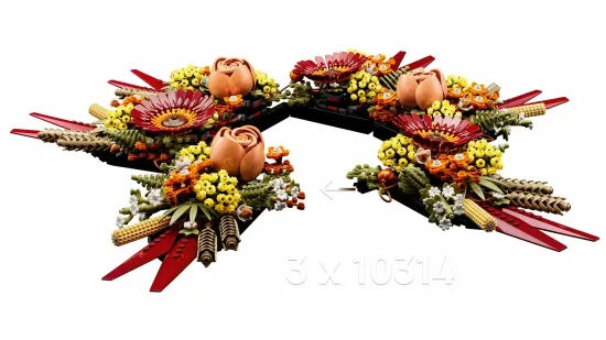 Конструктор LEGO Botanical, Dried Flower Centerpiece
