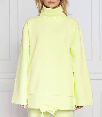 Худи ikonik2.0 high neck Karl Lagerfeld - лимонный(230W1821)