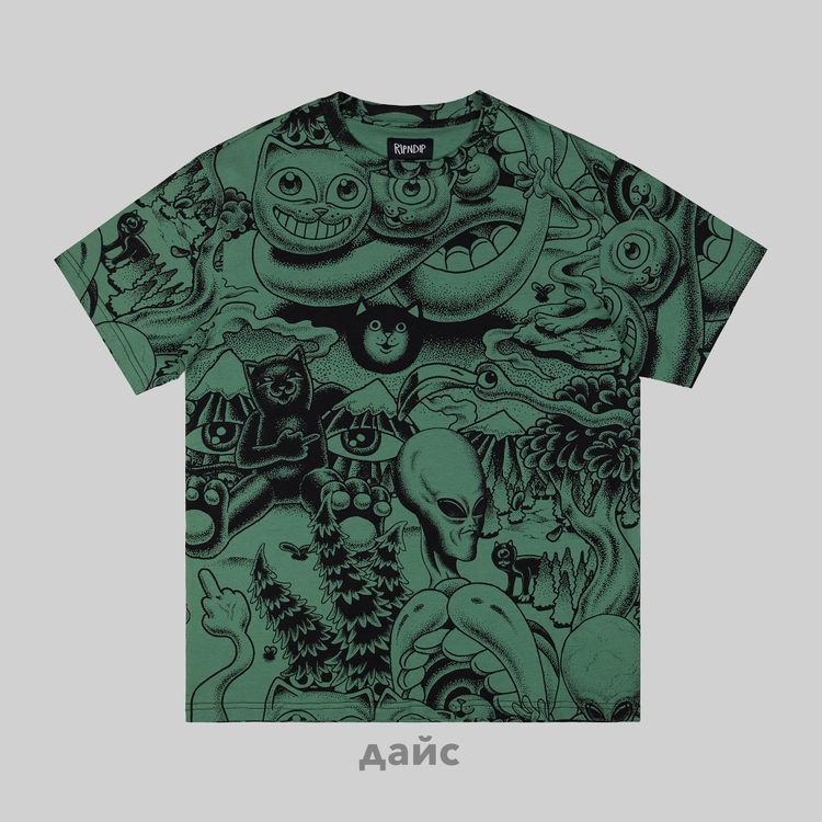Футболка мужская Ripndip Dark Twisted Fantasy Tee артикул:RND10196 - купить в магазине Дайс