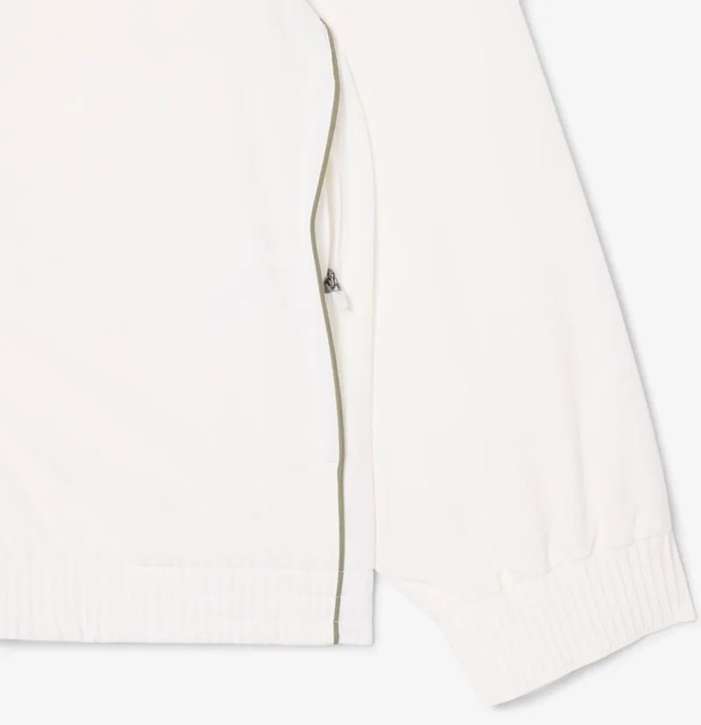 Men's Спортивный костюм Lacoste Tennis x Novak Djokovic - white/khaki green