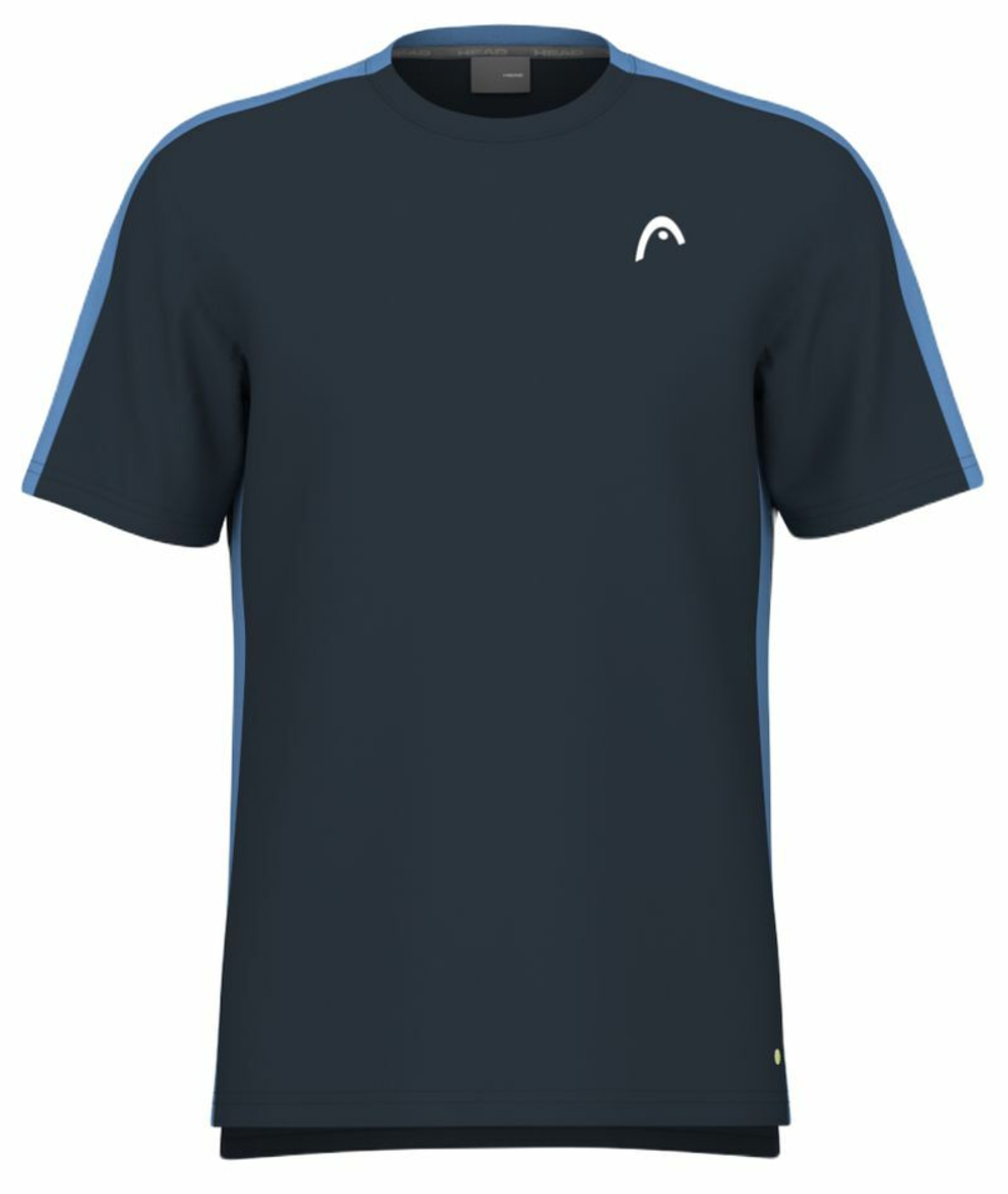 Футболка для мальчика теннисная Head Boys Vision Slice T-Shirt - navy blue
