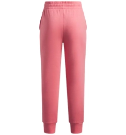 Брюки для девочки Under Armour Rival Fleece - bittersweet pink/white