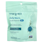 True Grace, Daily Men's Multivitamin 50+, 120 Easy-to-Swallow Tablets