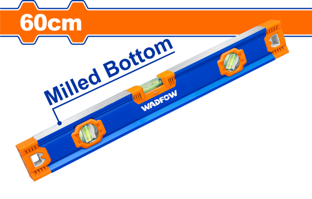 Уровень спиртовой 600 мм (20) WADFOW WSL1G60