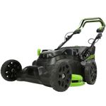 Газонокосилка Greenworks TwinForce GC82LM61Sk5, 82v, 61 см, в комплекте с АКБ 5 А·ч и ЗУ (аккумуляторная, самоходная, 2 ножа)