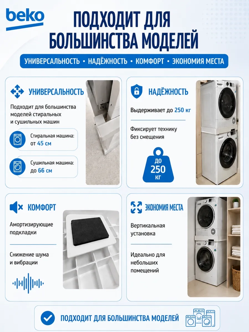 Соединительный элемент для стиральной машины - C90001585 BEKO