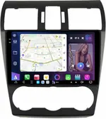 Магнитола для Subaru Forester 4 2012-2015, Impreza 4, XV (штатная КЗВ и/или harman/kardon) - FarCar S500-TS20 монитор 9.5" 2K QLED на Android 14, Быстрейшая, CarPlay, 4G SIM-слот