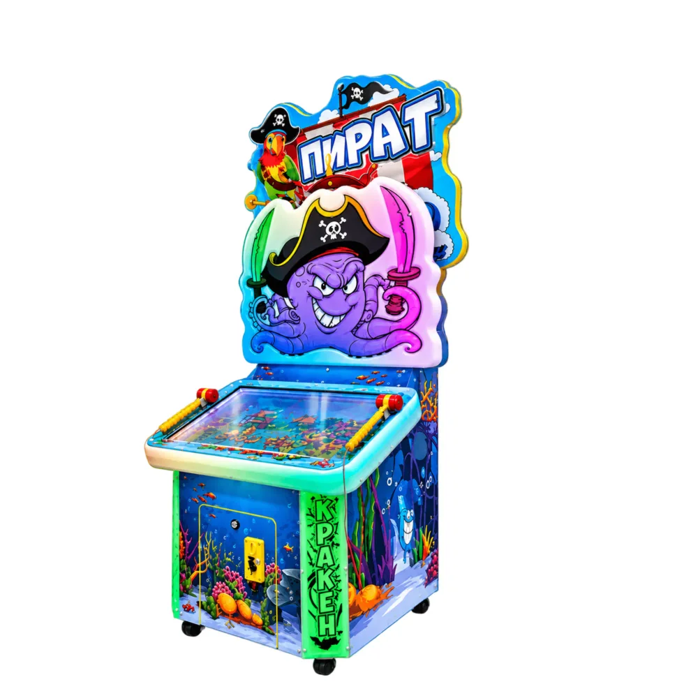 Детский игровой сенсорный автомат колотушка «Пират»