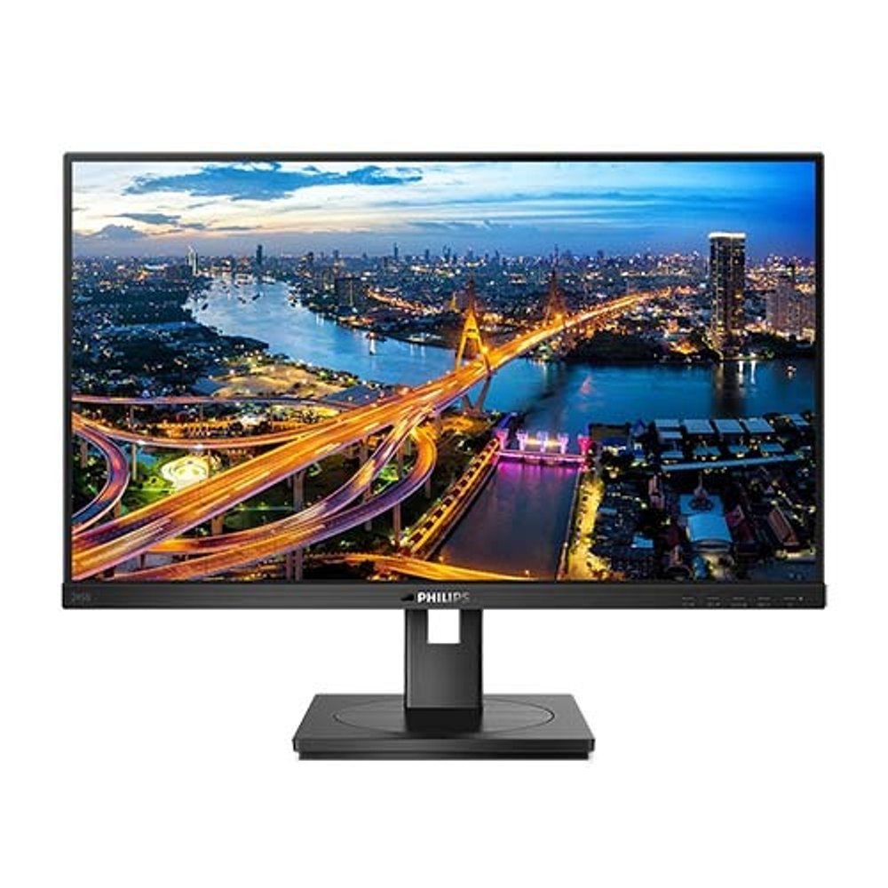 МОНИТОР 23.8" PHILIPS 245B1/00 Black с поворотом экрана (IPS, 2560x1440, 75Hz, 4 ms)