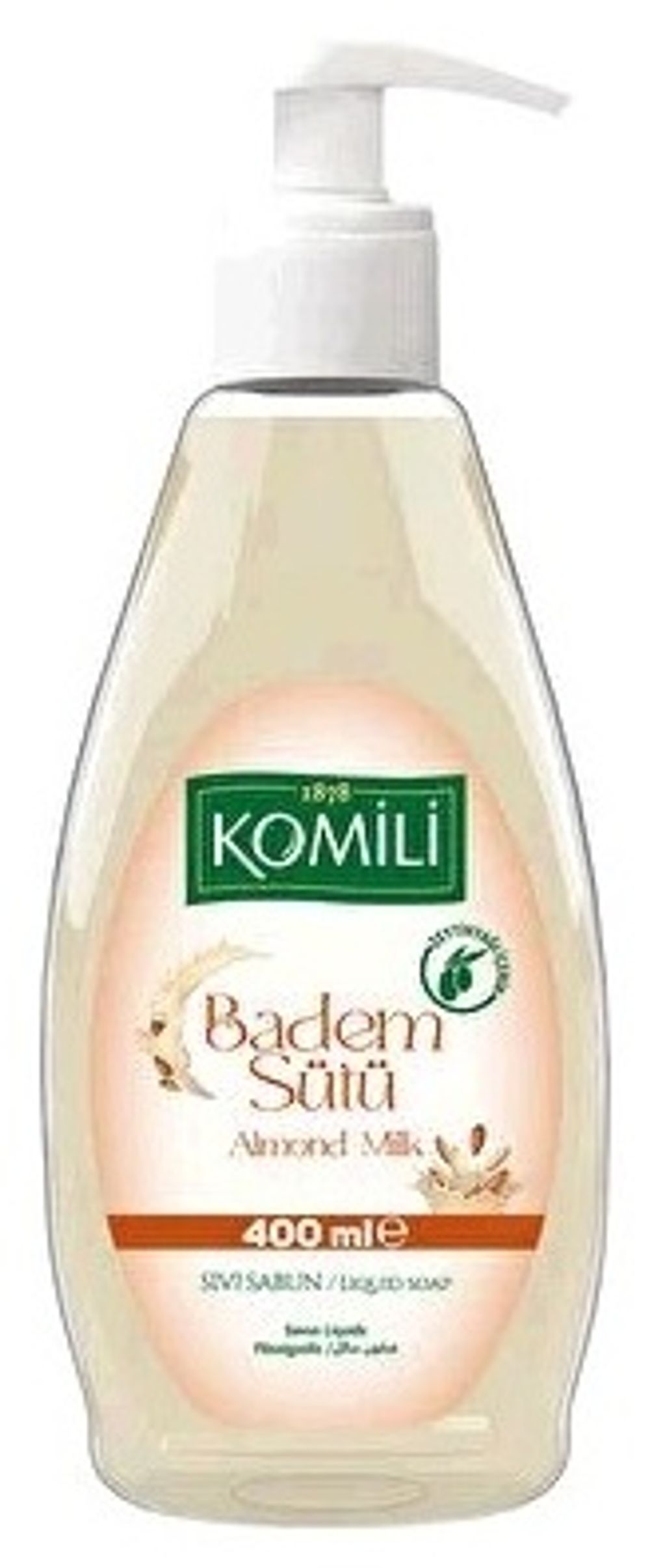 KOMILI концентр. ж.мыло минд.молочко 1,5 л 1*4
