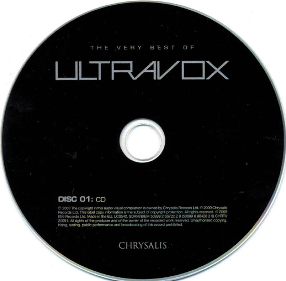 Ultravox / The Very Best Of Ultravox (CD+DVD)