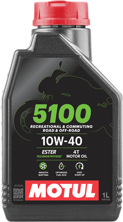 MOTUL 5100 4T 10W40 (1л) VN Technosynthese моторное масло (мото)
