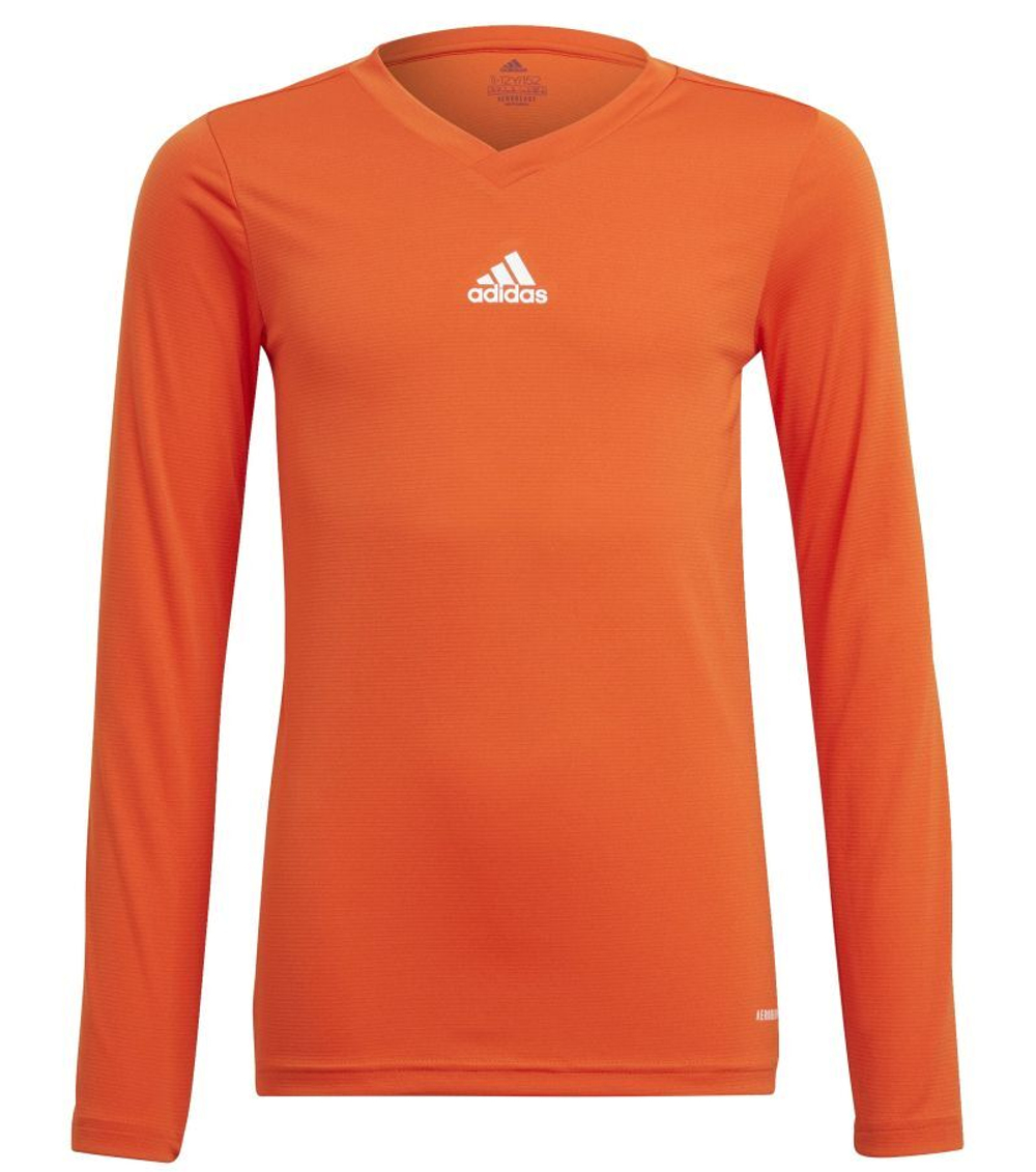 Детская теннисная футболка Adidas Boys Team Base - orange