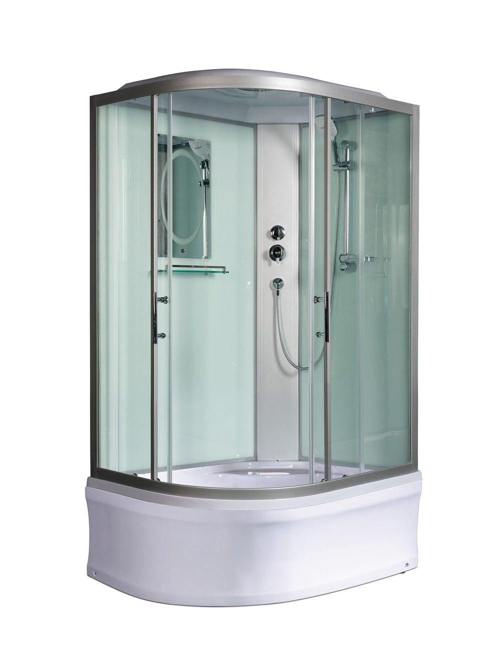 Душевая кабина WeltWasser  WW500 HALLE 1202 R 1200х900х2170 мм 10000003313