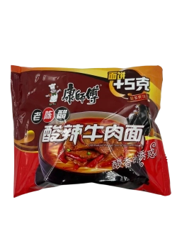 Kang Shi Fu лапша БП со вкусом кисло-острой говядины ,5шт