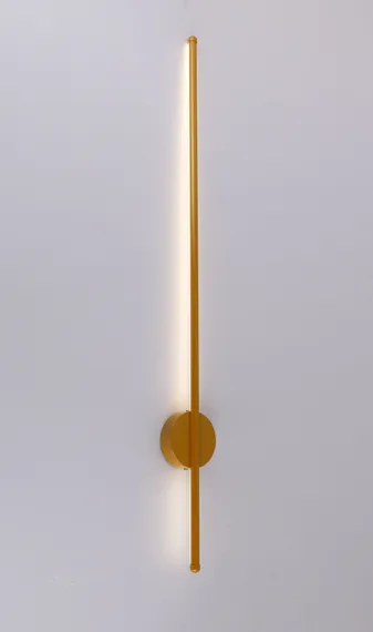 Светильник настенный светодиодный Rilon FJ8001/1000mm GD, 36 Вт, золотой