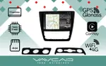 Магнитола для Skoda Yeti 2009-2018 (кондиционер) - Vaycar VA65-1225-2K на Android 13, Быстрая, 2K QLED, CarPlay, 4G SIM-слот