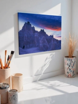 Картина на стену 40 X 50 Замерзшие скалы