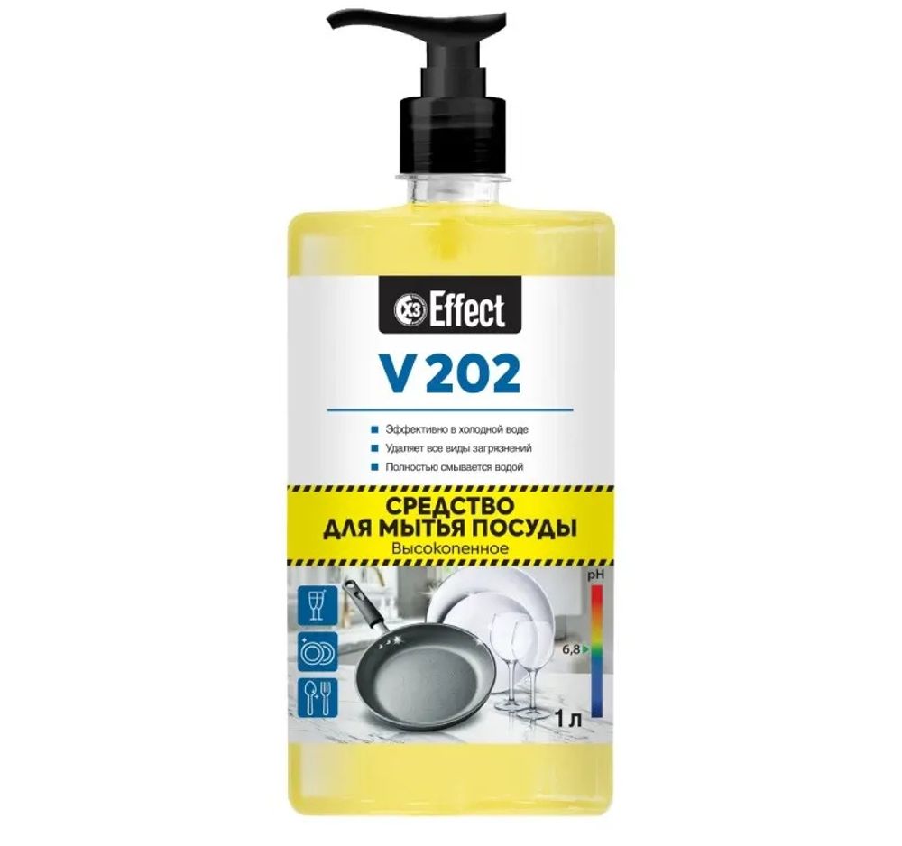 Средство для мытья посуды "Effect" Вита 202, 1л