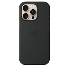 Чехол Silicone Case MagSafe для iPhone 16 Pro Черный