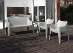 Диван пластиковый Scab Design Coccolona, лен