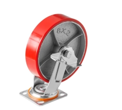 Колесо с тормозом SCpb80 ф190 мм