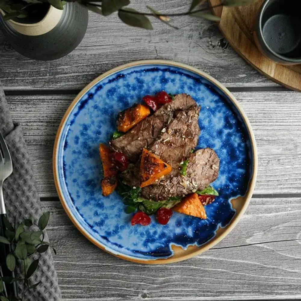 Тарелка с бортом d 21 см h1,6 см Dark Blue Panasia P.L. Proff Cuisine [1]